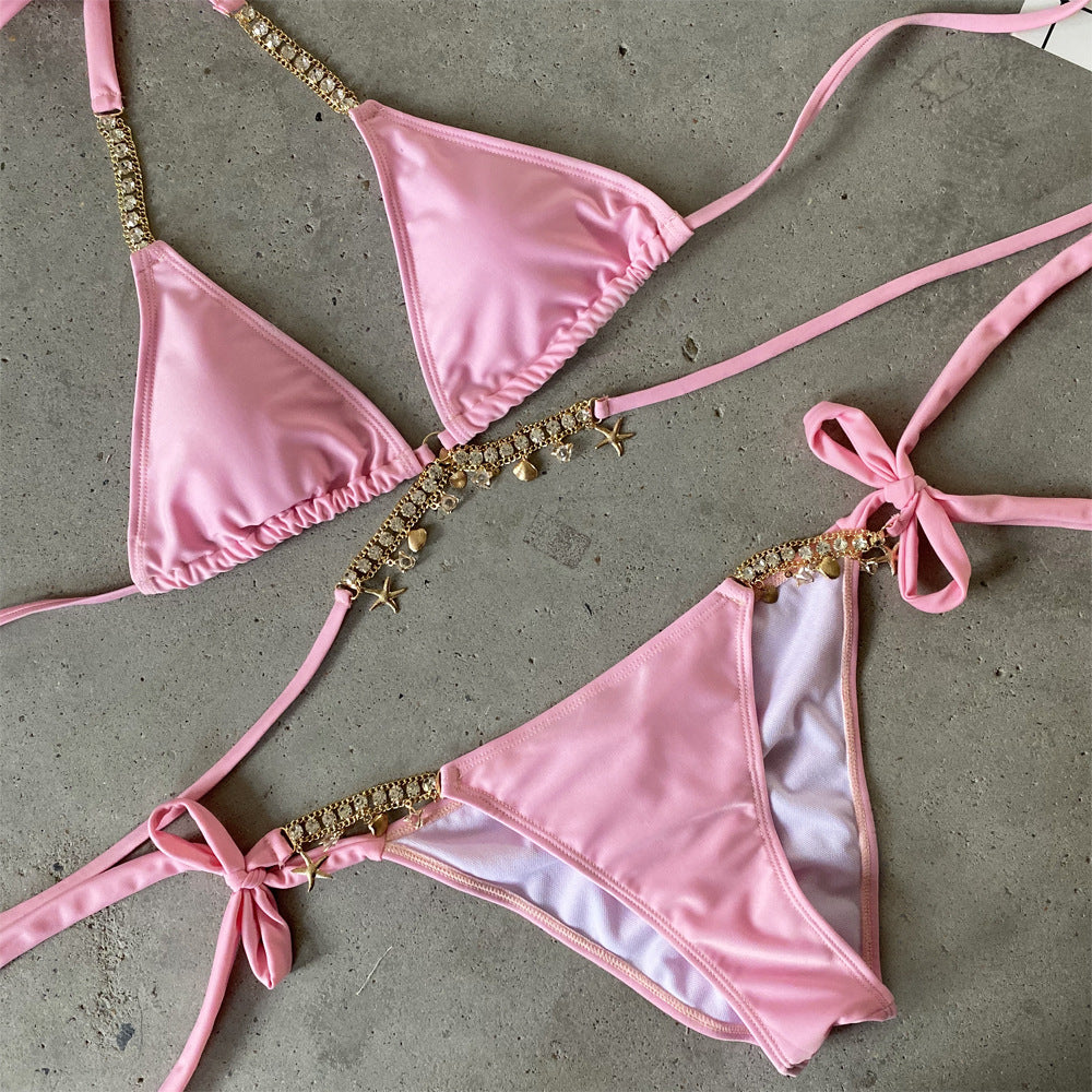 AquaLivv - Bikini with beach details