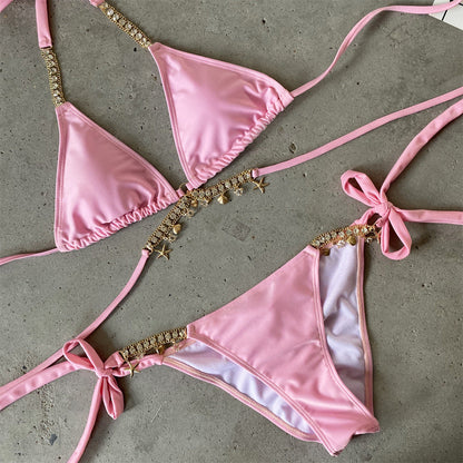 AquaLivv - Bikini with beach details
