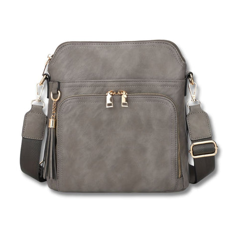 CharmGuard - Anti-theft shoulder bag with tassels