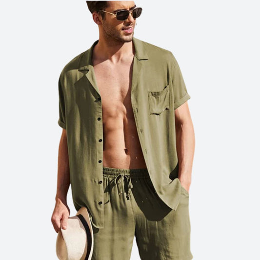 2-piece casual summer set for men - Argos