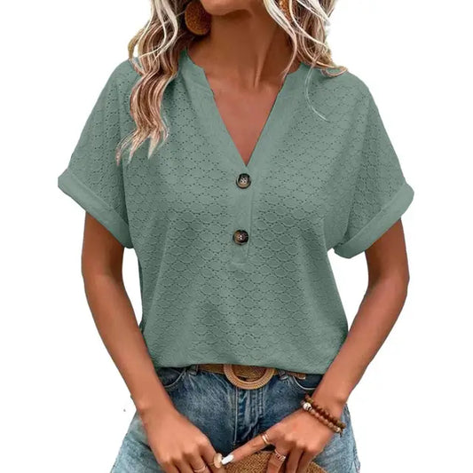 Ladies V-neck top