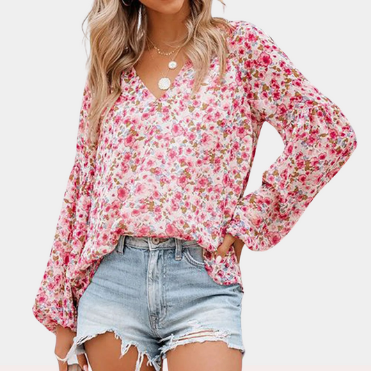 Amya - Ladies blouse long sleeve