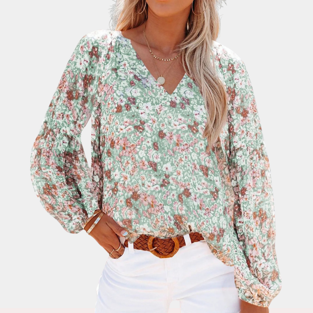 Amya - Ladies blouse long sleeve