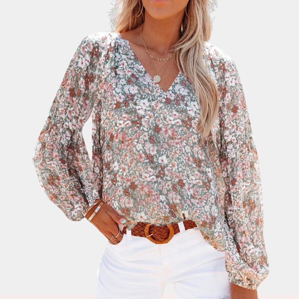 Amya - Ladies blouse long sleeve