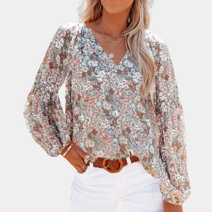 Amya - Ladies blouse long sleeve