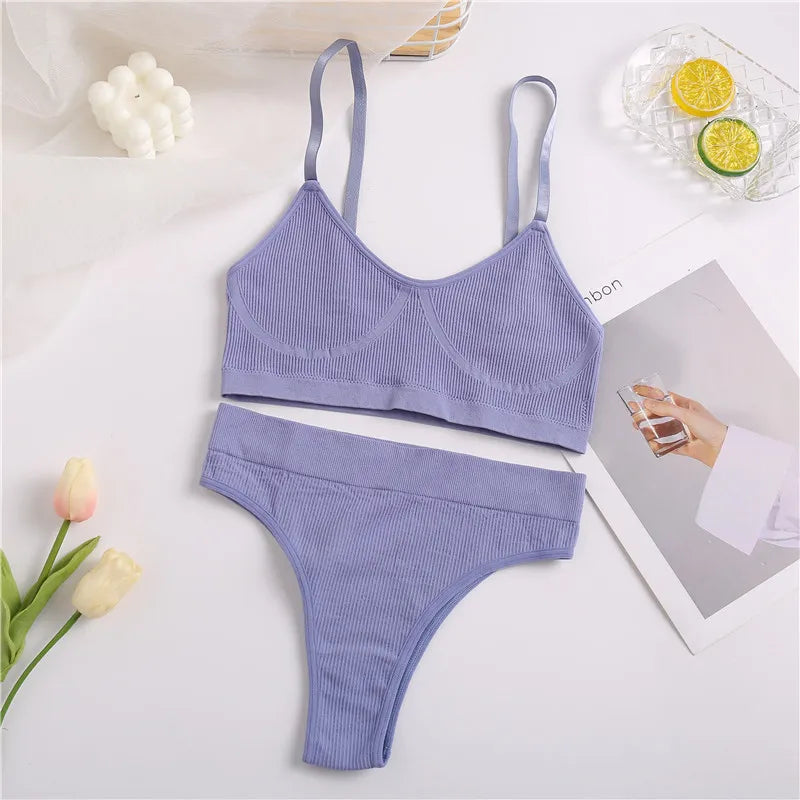 Seamless Underwear Set | With sexy high waist!