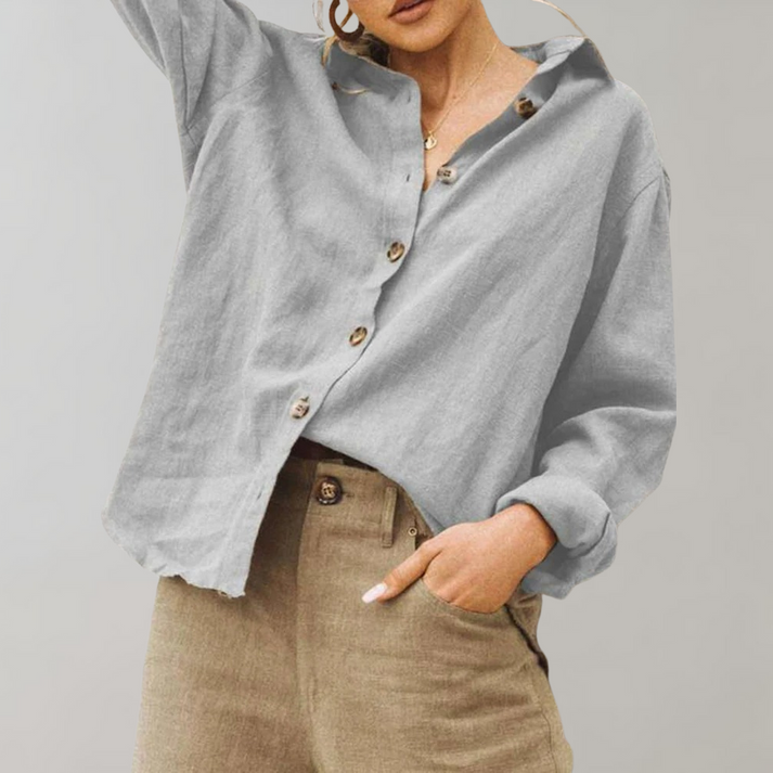 Lia - Women's casual blouse - Comfortable & ; versatile for everyday wear