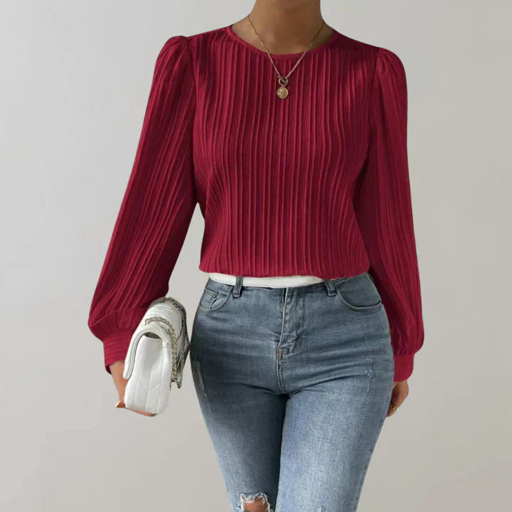Uma | Stylish Pleated Blouse