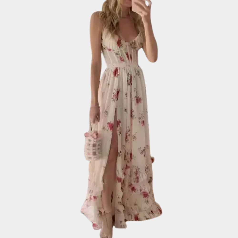 Annabelle - Elegant Sleeveless Long Dress for Women
