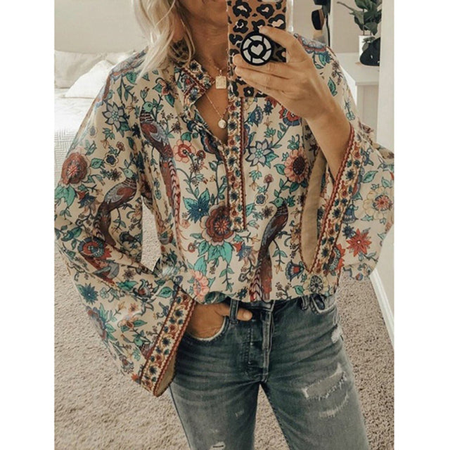 Gisela - Sophisticated fashion blouse