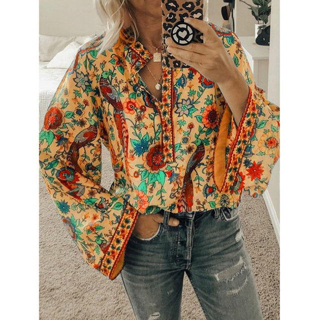 Gisela - Sophisticated fashion blouse