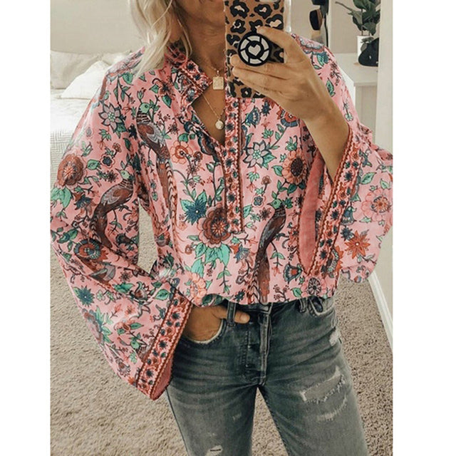 Gisela - Sophisticated fashion blouse