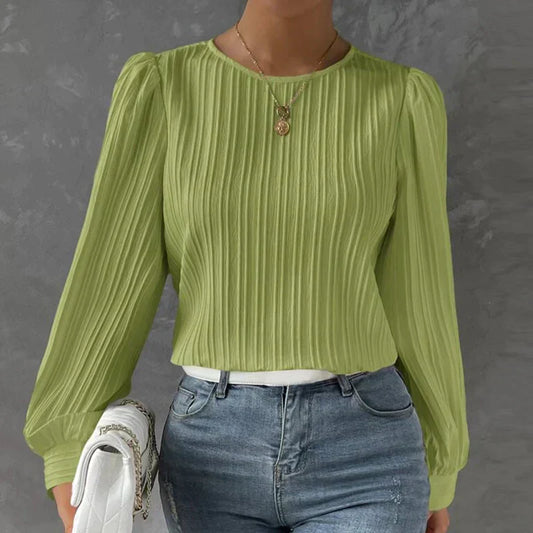 Ladies' pleated blouse