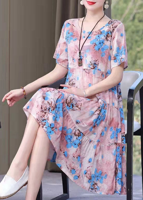 Sienda - Artistic dresses with o-neck pockets