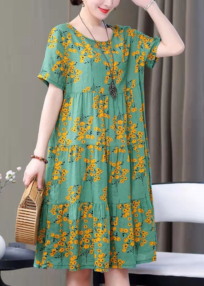 Sienda - Artistic dresses with o-neck pockets