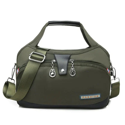 Gisela | Fashionable bag with compartments and zippers