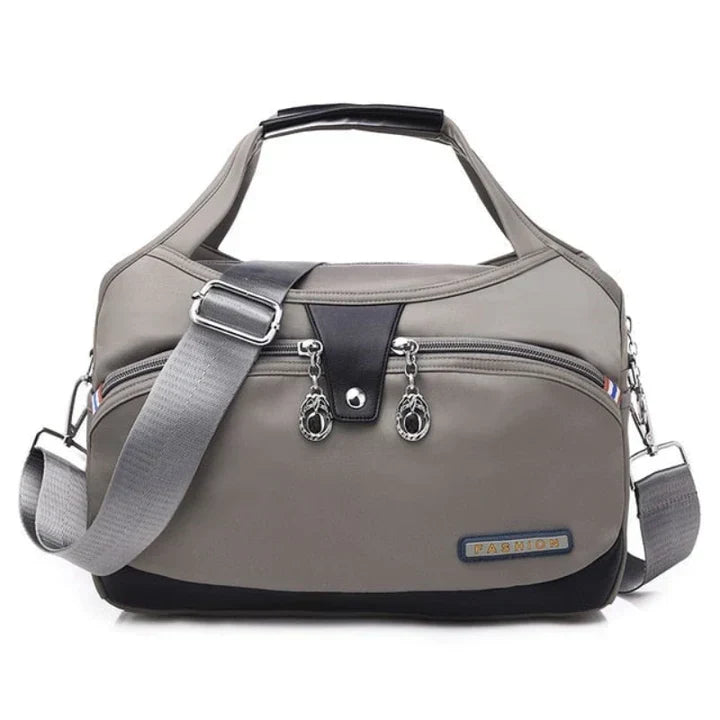 Gisela | Fashionable bag with compartments and zippers