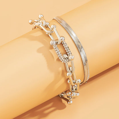 Bracelet Set | 2-piece set in gold or silver