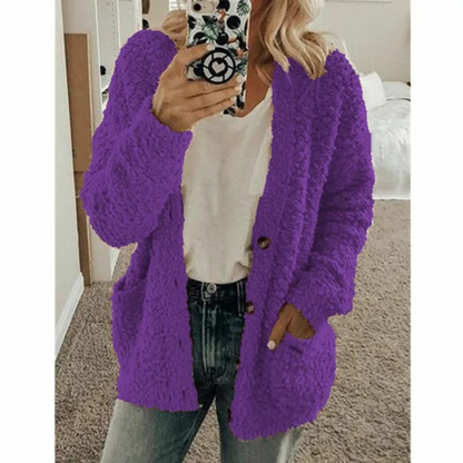- Teddy jacket for women