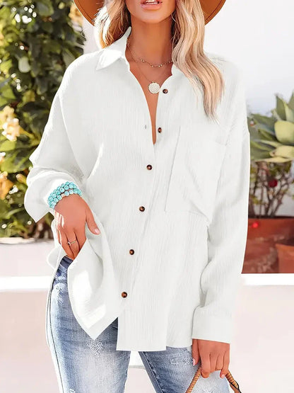 Loose-fitting blouse for women