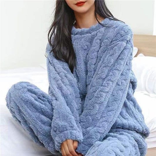 - Cozy fleece pyjama set