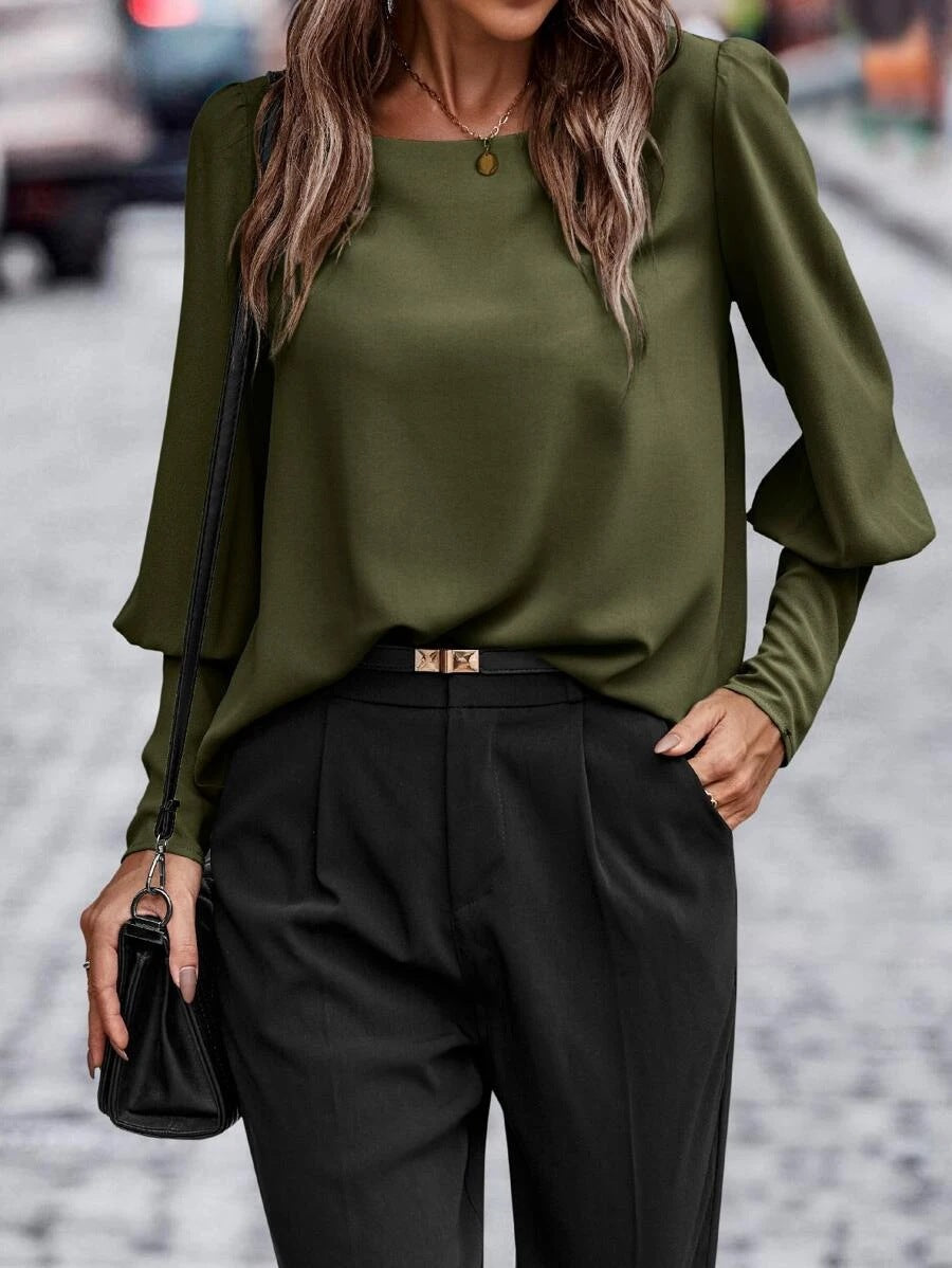 Nina - O-neck blouse