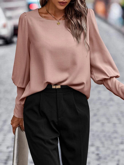 Nina - O-neck blouse