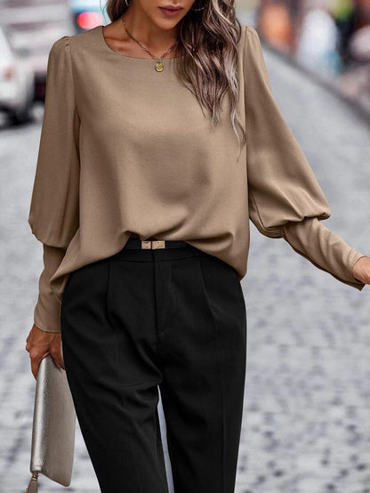 Nina - O-neck blouse