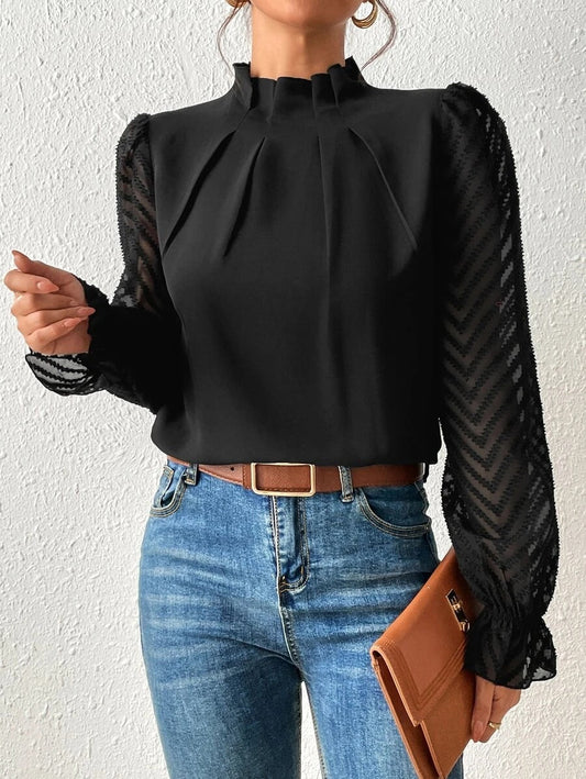 Patterned top for women