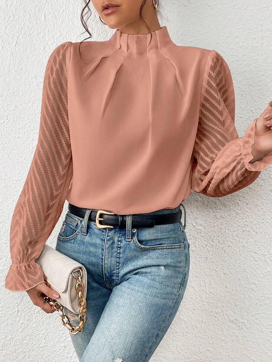Patterned top for women