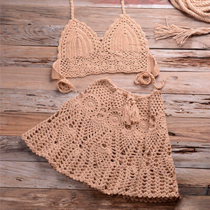 Elodie - Stylish Crocheted Bikini Set for Women