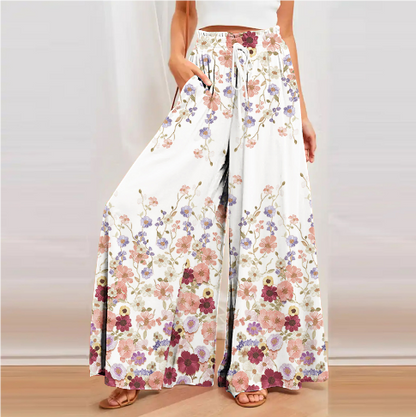 Printed ladies' pants