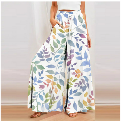 Printed ladies' pants