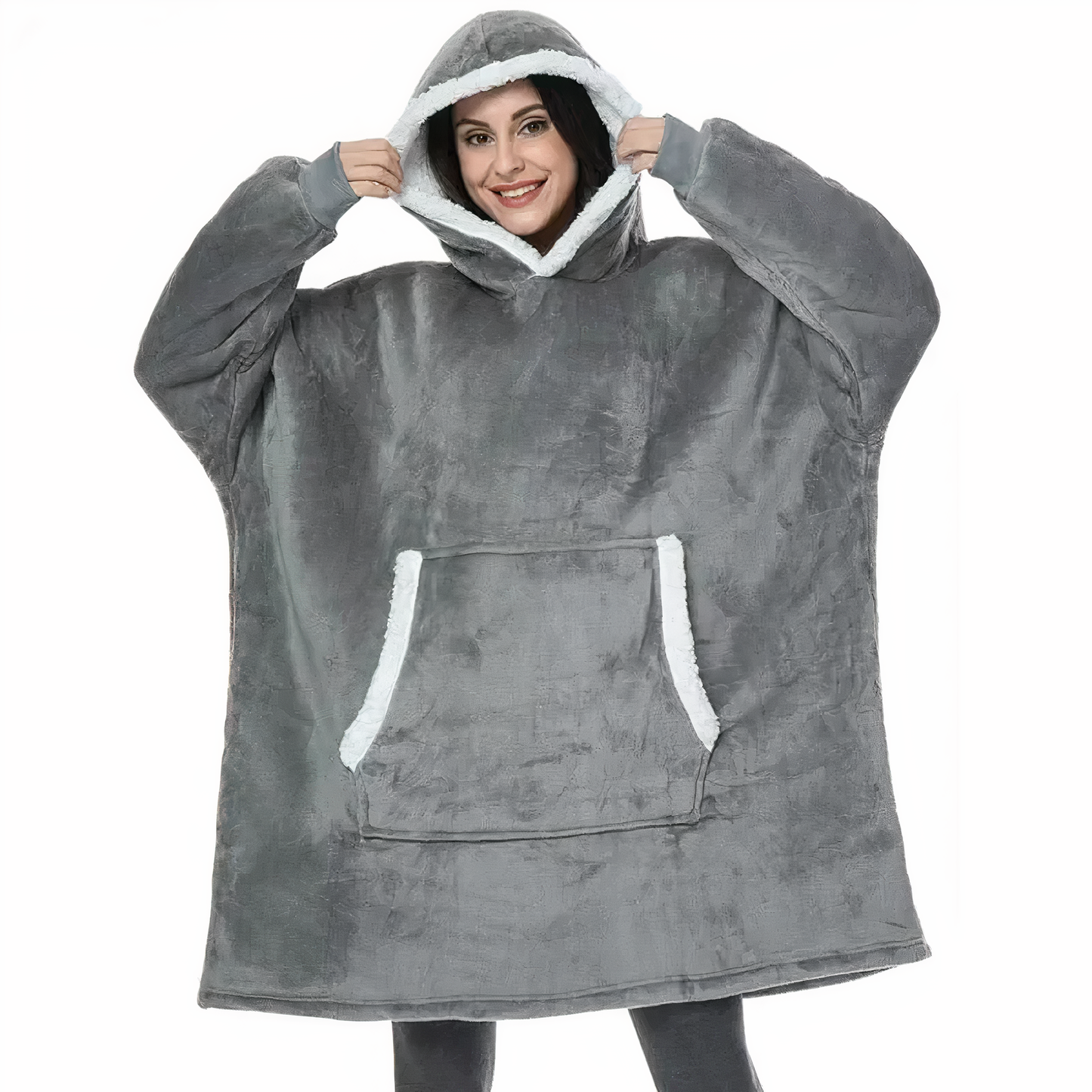 Cuddly blanket hoodie - Regina