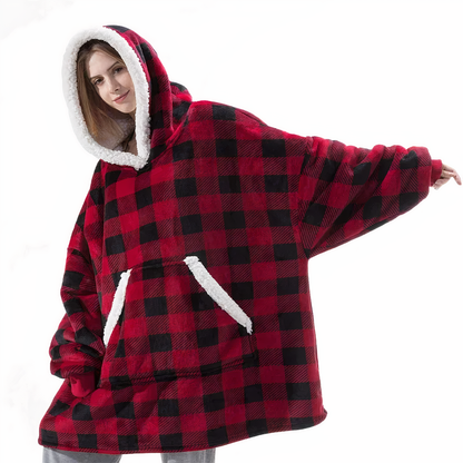 Cuddly blanket hoodie - Regina