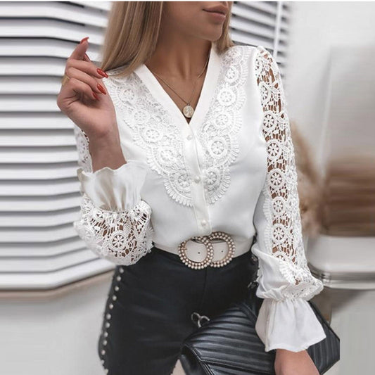 Stylish lace blouse for women