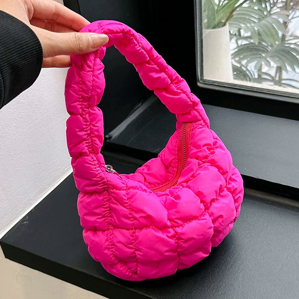 Posei - Candy pleated handbag