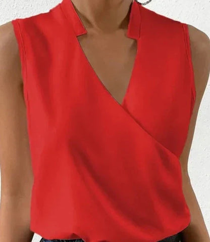 Elena - Elegant sleeveless top - Timeless, stylish & combinable in many ways