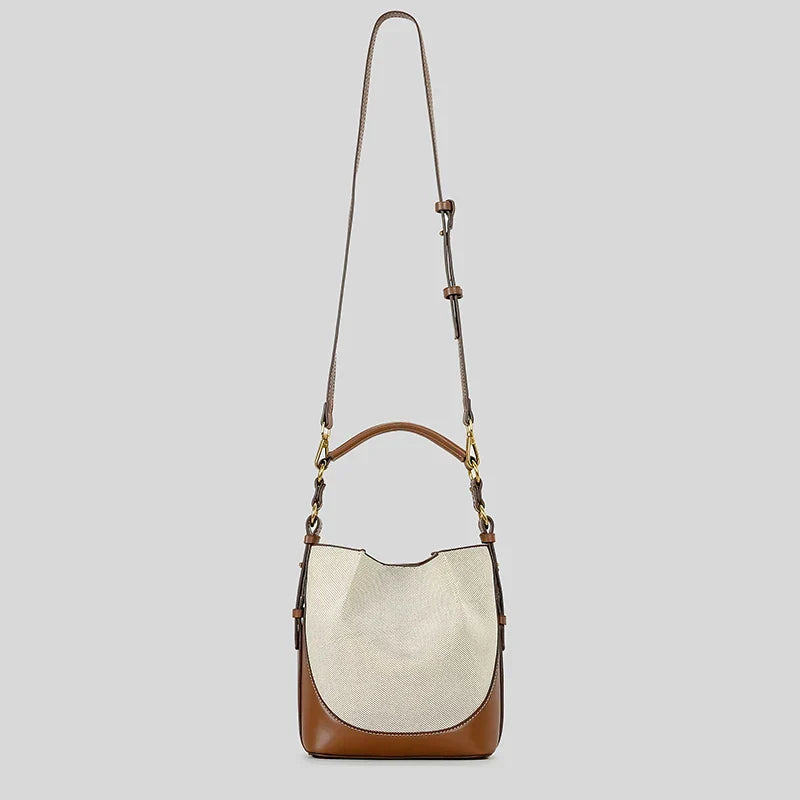 LuxElegance canvas backpack-Elly Rose