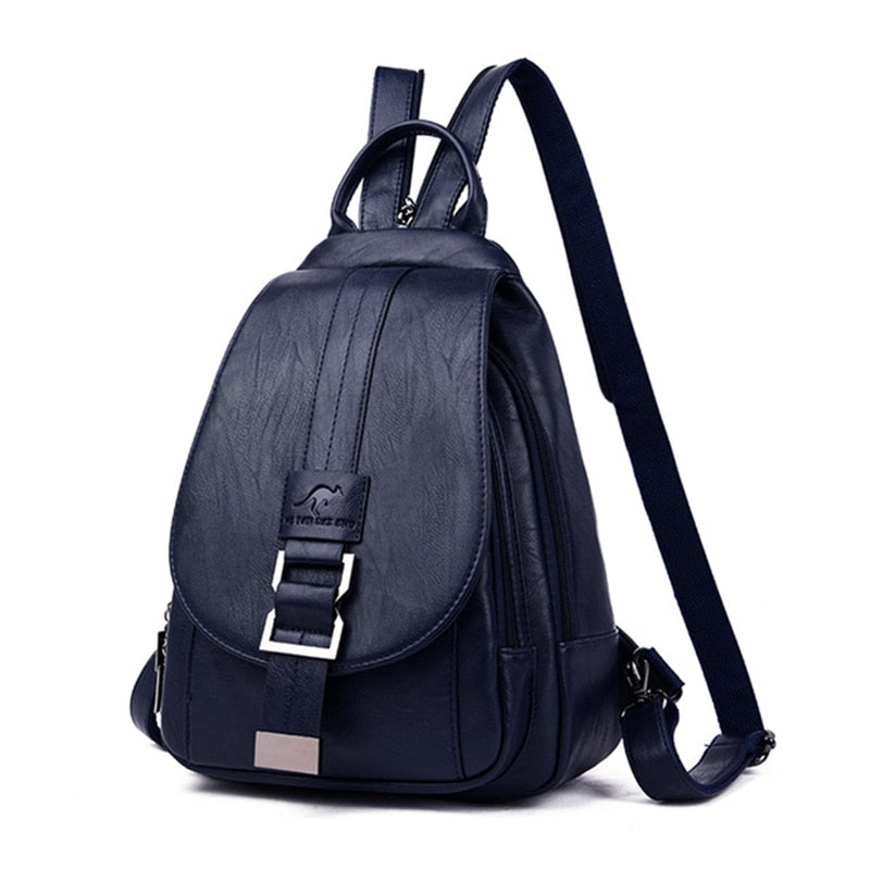 Women's leather backpack - Carolyn-Elly Rose