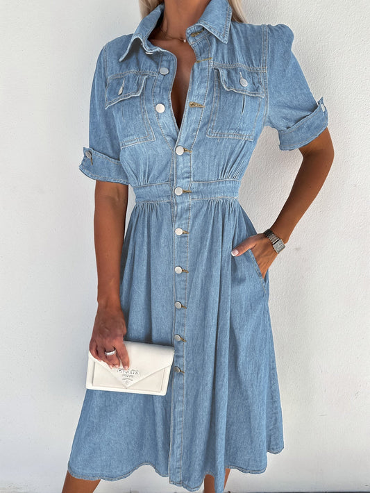 Aliza - Professional denim dress