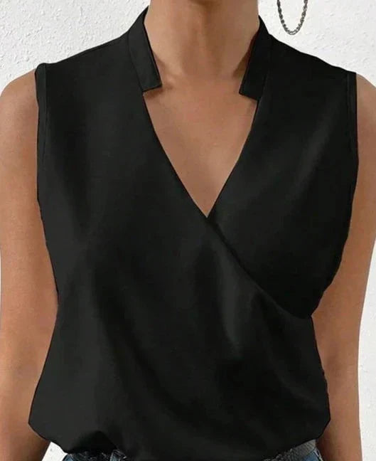 Elena - Elegant sleeveless top - Timeless, stylish & combinable in many ways