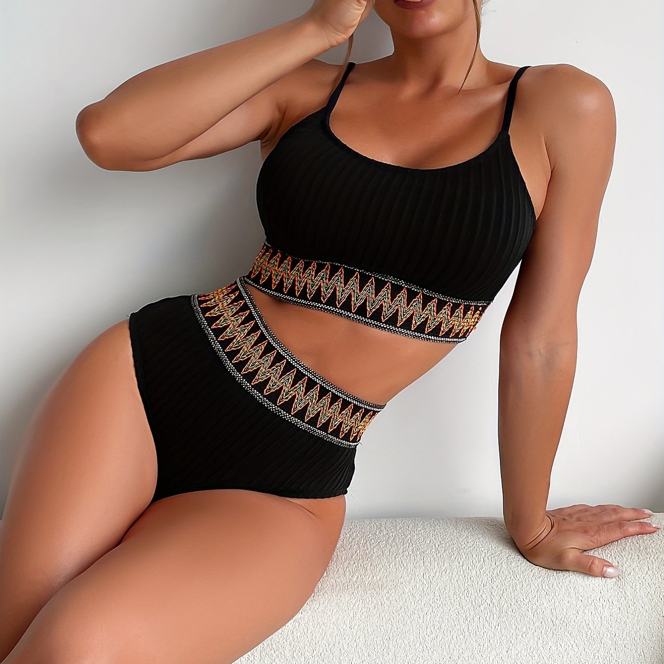 Yara® | Bohemian bikini with hotpants