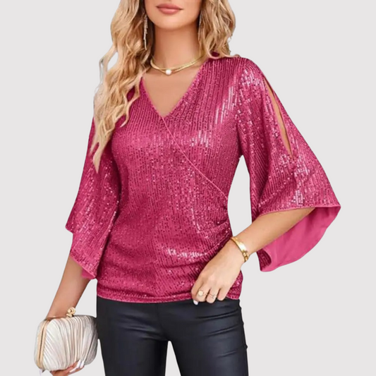 Sunny - Stylish and comfortable sequin tank top for women