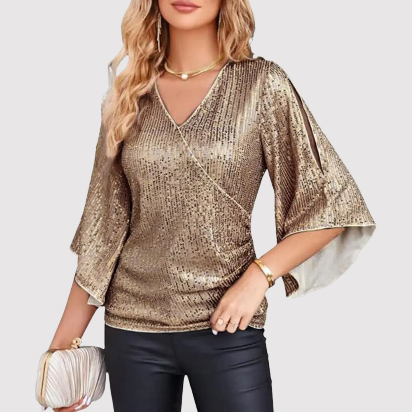 Sunny - Stylish and comfortable sequin tank top for women