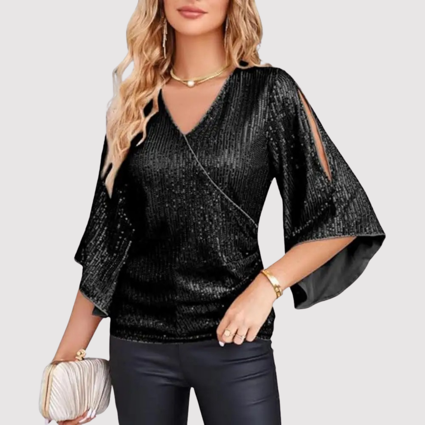 Sunny - Stylish and comfortable sequin tank top for women