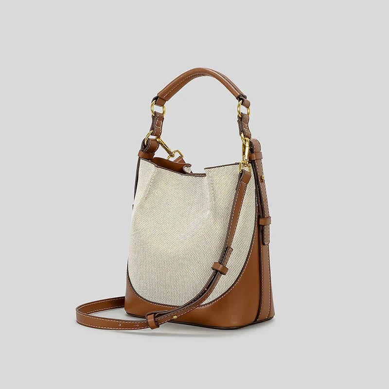 LuxElegance canvas backpack-Elly Rose