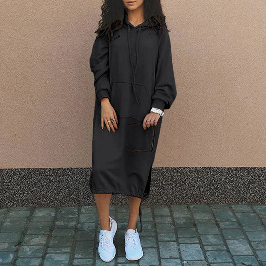 | Long Dress with Hood