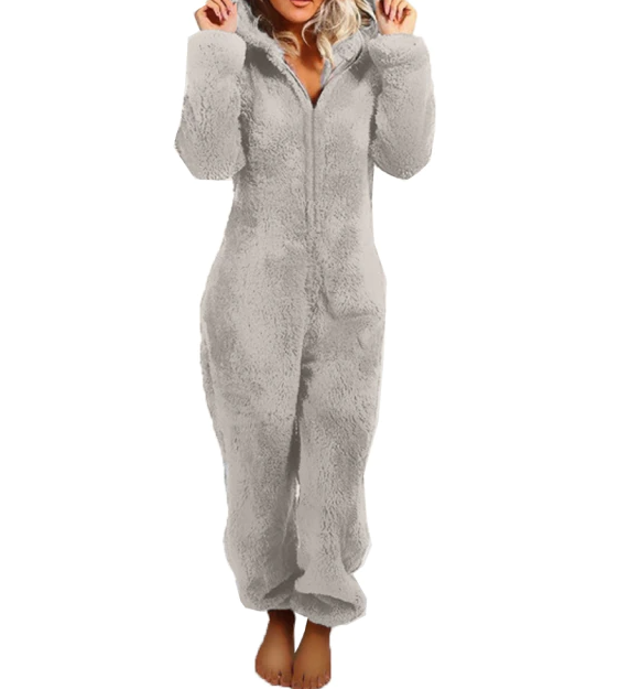 Emma | Fleece Pyjama Overall For Cozy Winter Nights