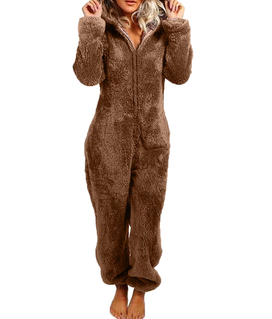 Emma | Fleece Pyjama Overall For Cozy Winter Nights